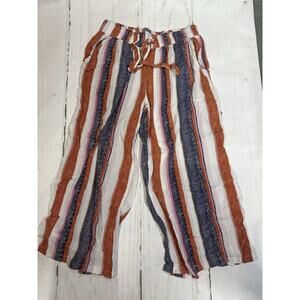 Womens Joe Benbasset Multicolored Flowy Pants